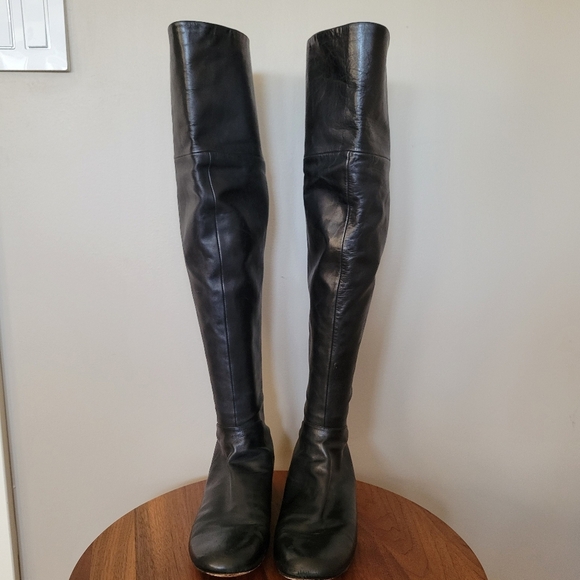 Vera Wang Lavender Thigh High Boot Size 9.5 - Picture 2 of 6